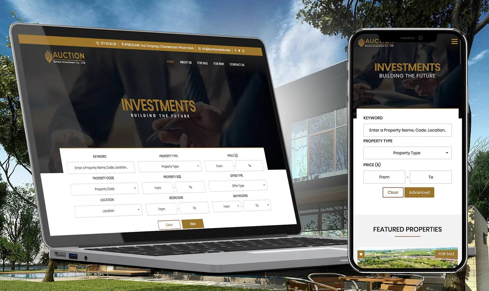 Auction Real Estate Cambodia | Phnom Penh