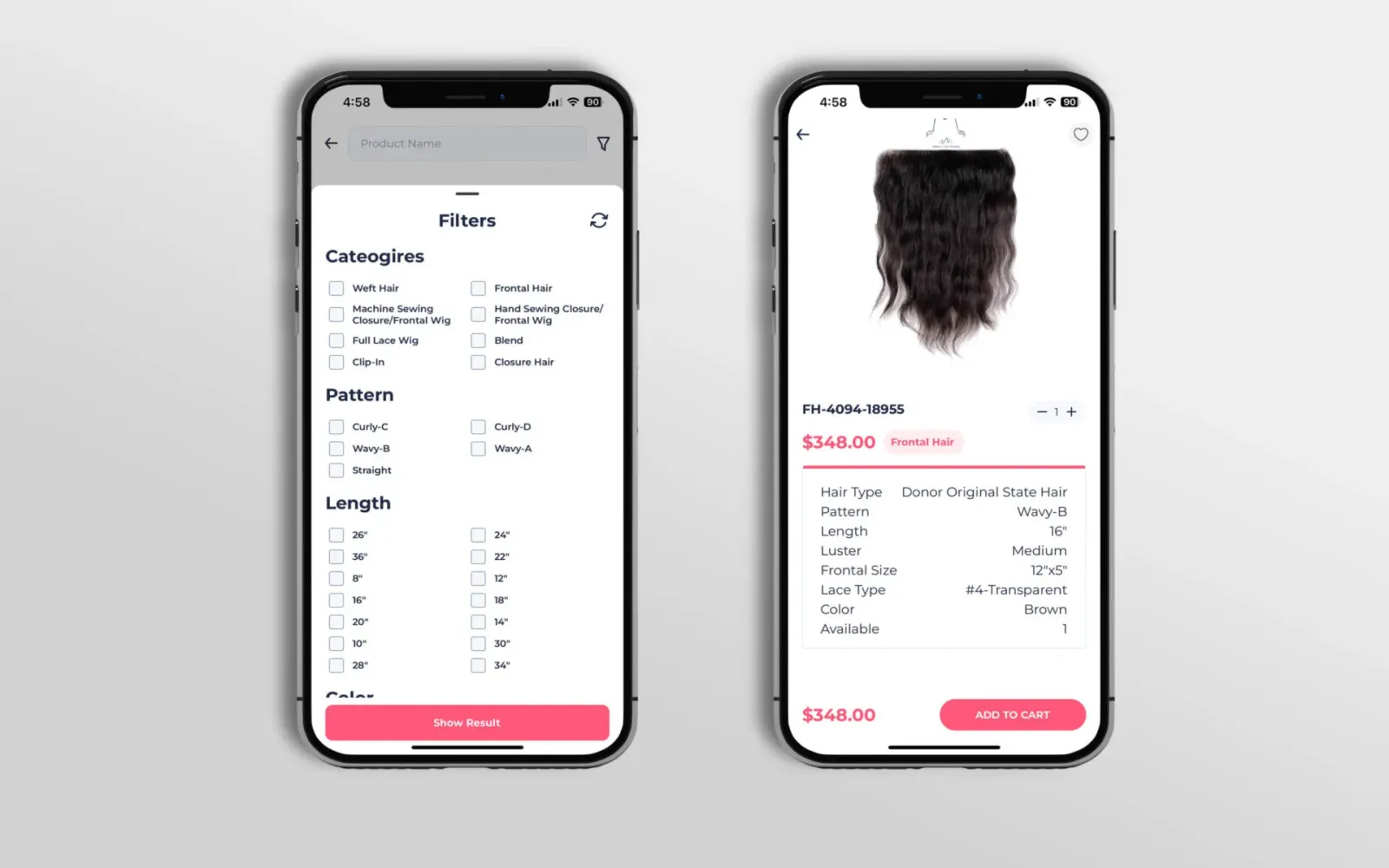 Cambodia Hair Extension Mobile App — image 3 of 4