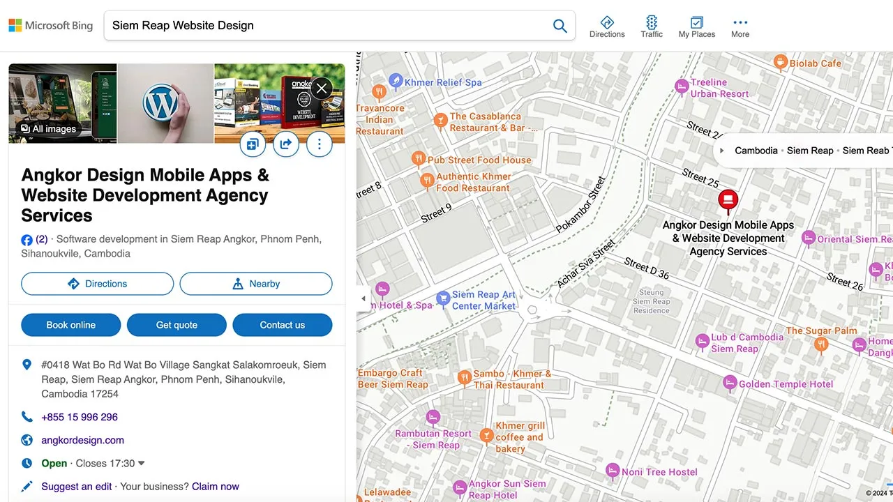 Bing Places for Business for Your Online Listing
