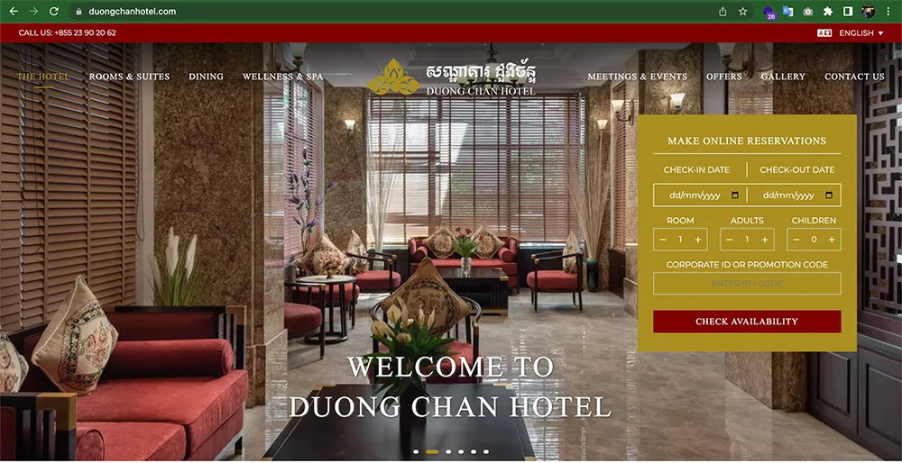 Driving More Bookings: How Redesigning Your Boutique Hotel Website in Cambodia Can Boost Your Revenue