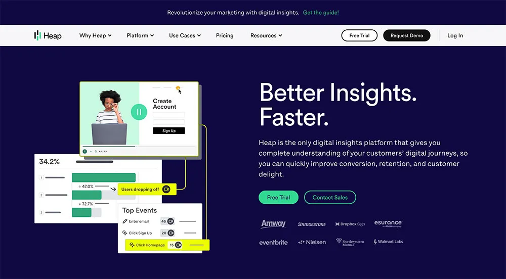 Heap | Better Insights. Faster.
