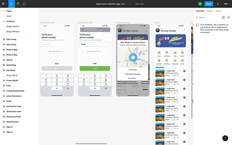 mApp Siem Reap Directory Listing Mobile App Development in Cambodia